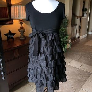 F.L. Malik/Uncle Frank Little Black Dress - Small